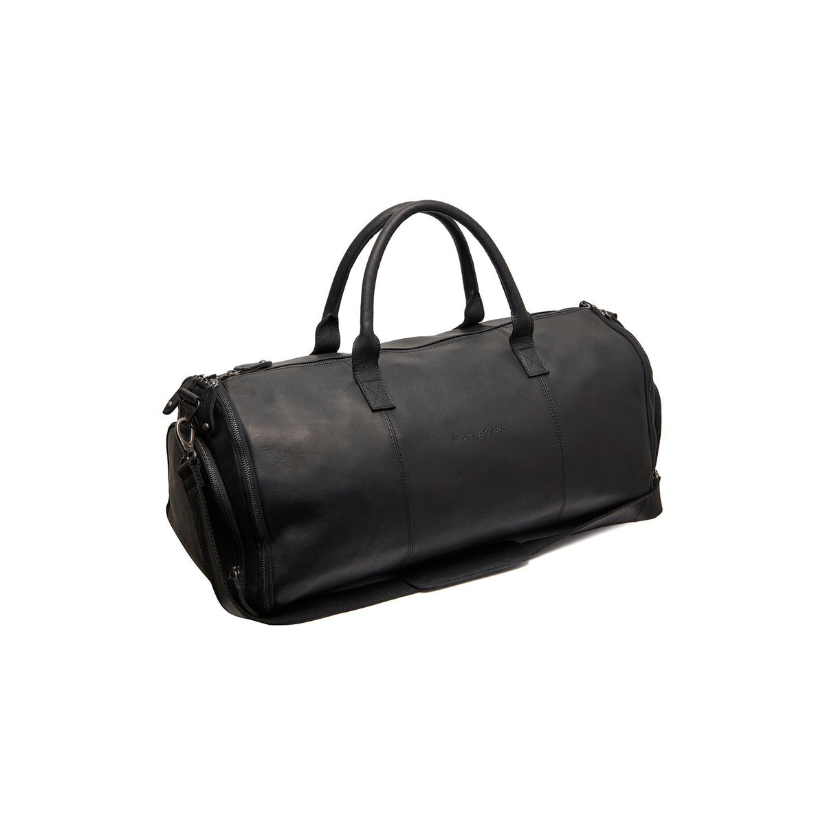 Leather Garment Bag Finlay for Kvinner in Classic 100% Full-Grain Leather - Front Profile View &amp; Tailored Silhouette | Buy Online