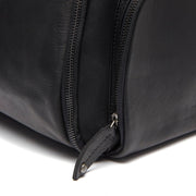 Leather Garment Bag Finlay for Kvinner - Lateral Side Profile View Showing Sleeve Cut &amp; Athletic Taper Fit
