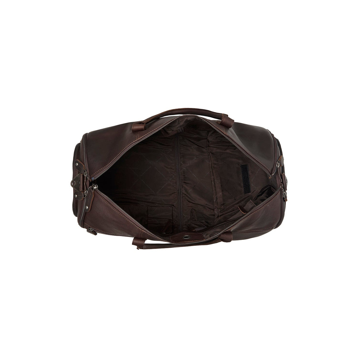 Brown Leather Garment Bag Finlay for Kvinner, detail view 4