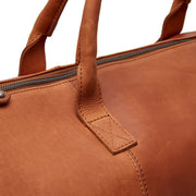 Cognac Leather Garment Bag Finlay for Kvinner, detail view 1