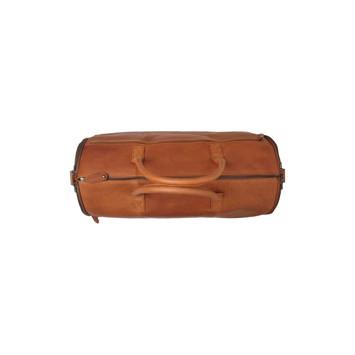Cognac Leather Garment Bag Finlay for Kvinner, detail view 3