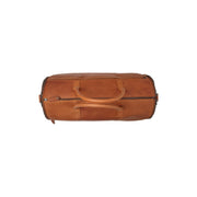 Cognac Leather Garment Bag Finlay for Kvinner, detail view 3