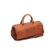 Cognac Leather Garment Bag Finlay for Kvinner, front view