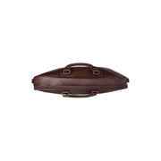 Close-Up Detail of Classic Collar &amp; Heavy-Duty Zipper Hardware on Leather Garment Bag Josh for Kvinner