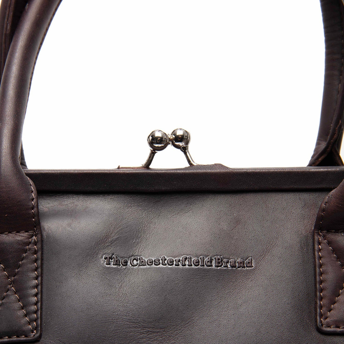 Dorin Full-Grain Leather Handbag for Kvinner – alternate product view 3