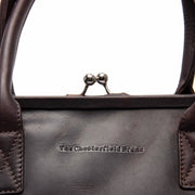 Dorin Full-Grain Leather Handbag for Kvinner – alternate product view 3