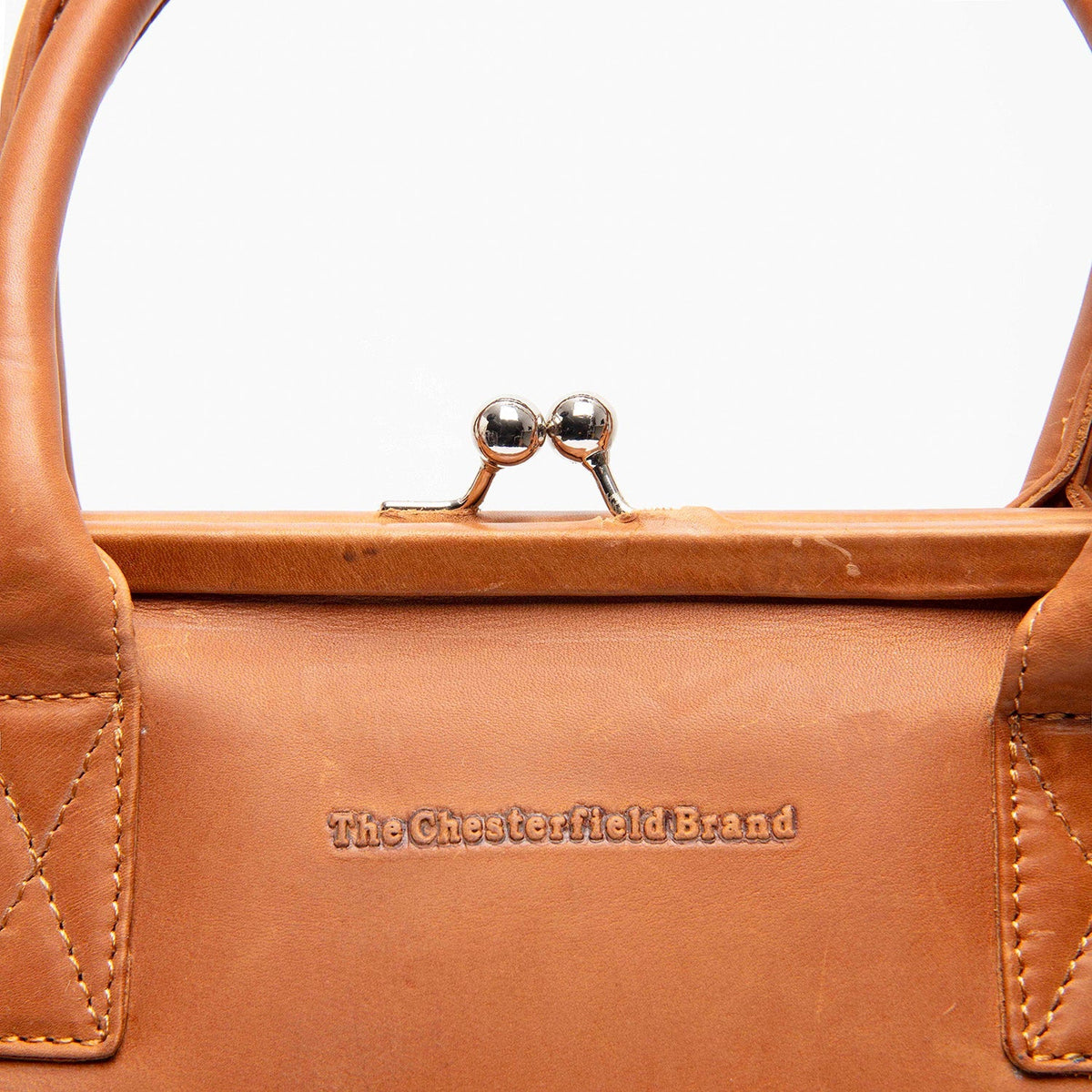 Dorin Full-Grain Leather Handbag for Kvinner – alternate product view 2