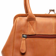 Dorin Full-Grain Leather Handbag for Kvinner – alternate product view 3