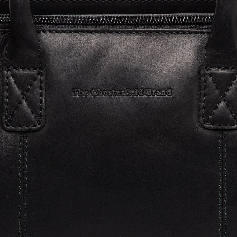 Ezra Full-Grain Leather Handbag for Kvinner