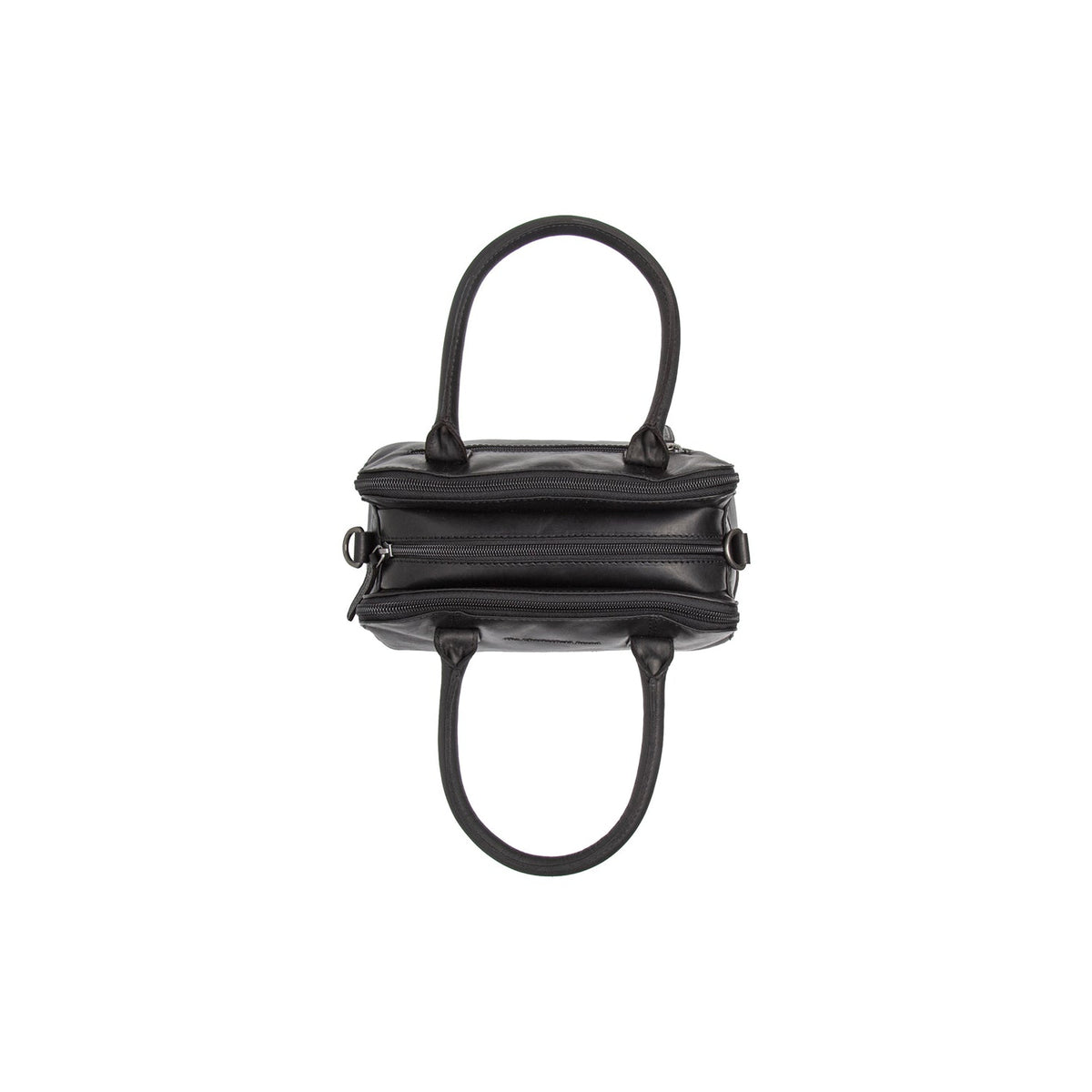 Ezra Full-Grain Leather Handbag for Kvinner - Lateral Side Profile View Showing Sleeve Cut &amp; Athletic Taper Fit