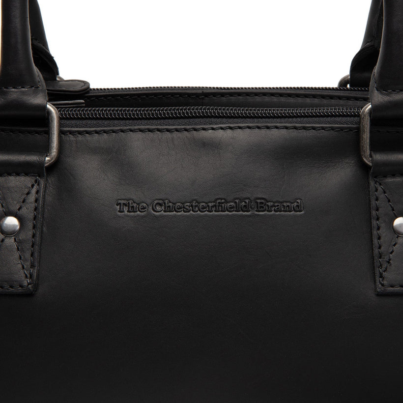 Fenja Full-Grain Leather Handbag for Kvinner