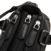 Fenja Full-Grain Leather Handbag for Kvinner - Lateral Side Profile View Showing Sleeve Cut &amp; Athletic Taper Fit