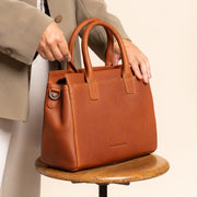 Garda Full-Grain Leather Handbag for Kvinner – alternate product view 2