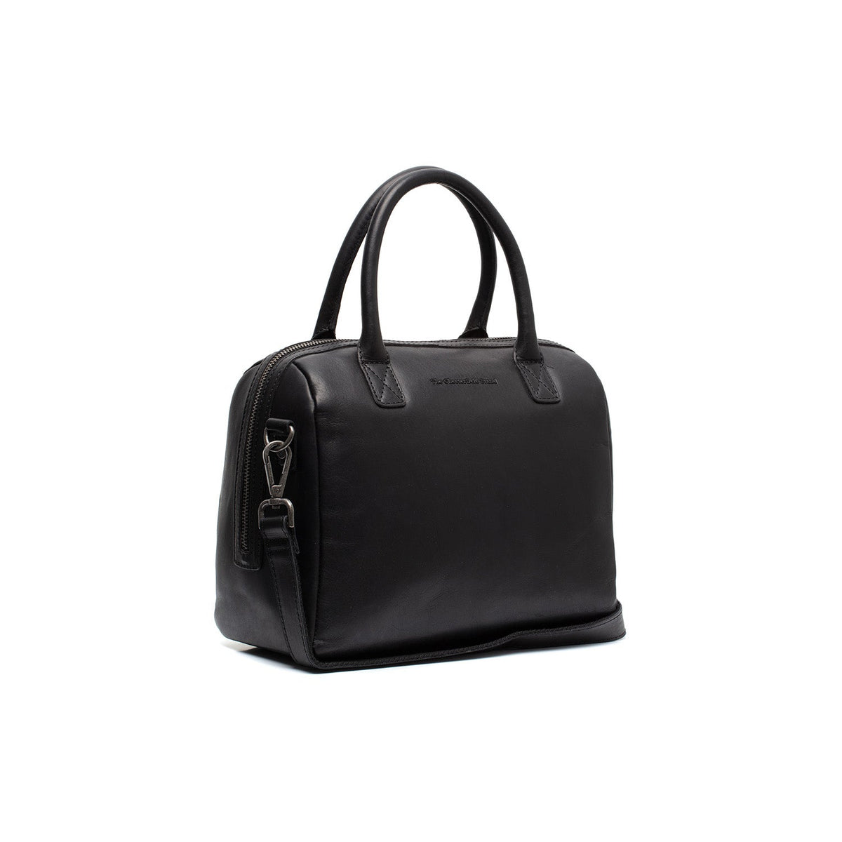 Langton Full-Grain Leather Handbag for Kvinner in Classic 100% Full-Grain Leather - Front Profile View &amp; Tailored Silhouette | Buy Online
