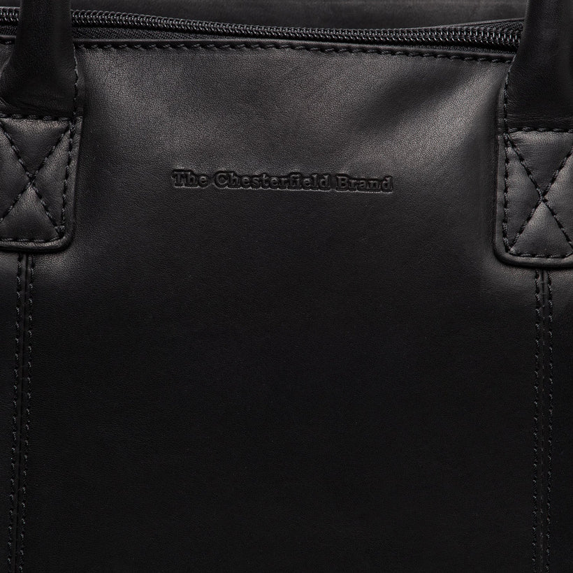 Layton Full-Grain Leather Handbag for Kvinner