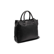 Passau Full-Grain Leather Handbag for Kvinner in Classic 100% Full-Grain Leather - Front Profile View &amp; Tailored Silhouette | Buy Online