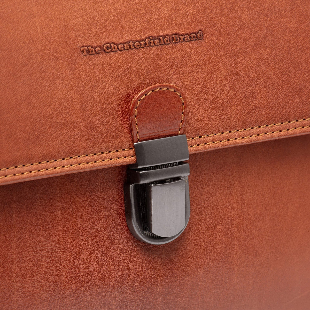 Renata Full-Grain Leather Handbag for Kvinner – alternate product view 3