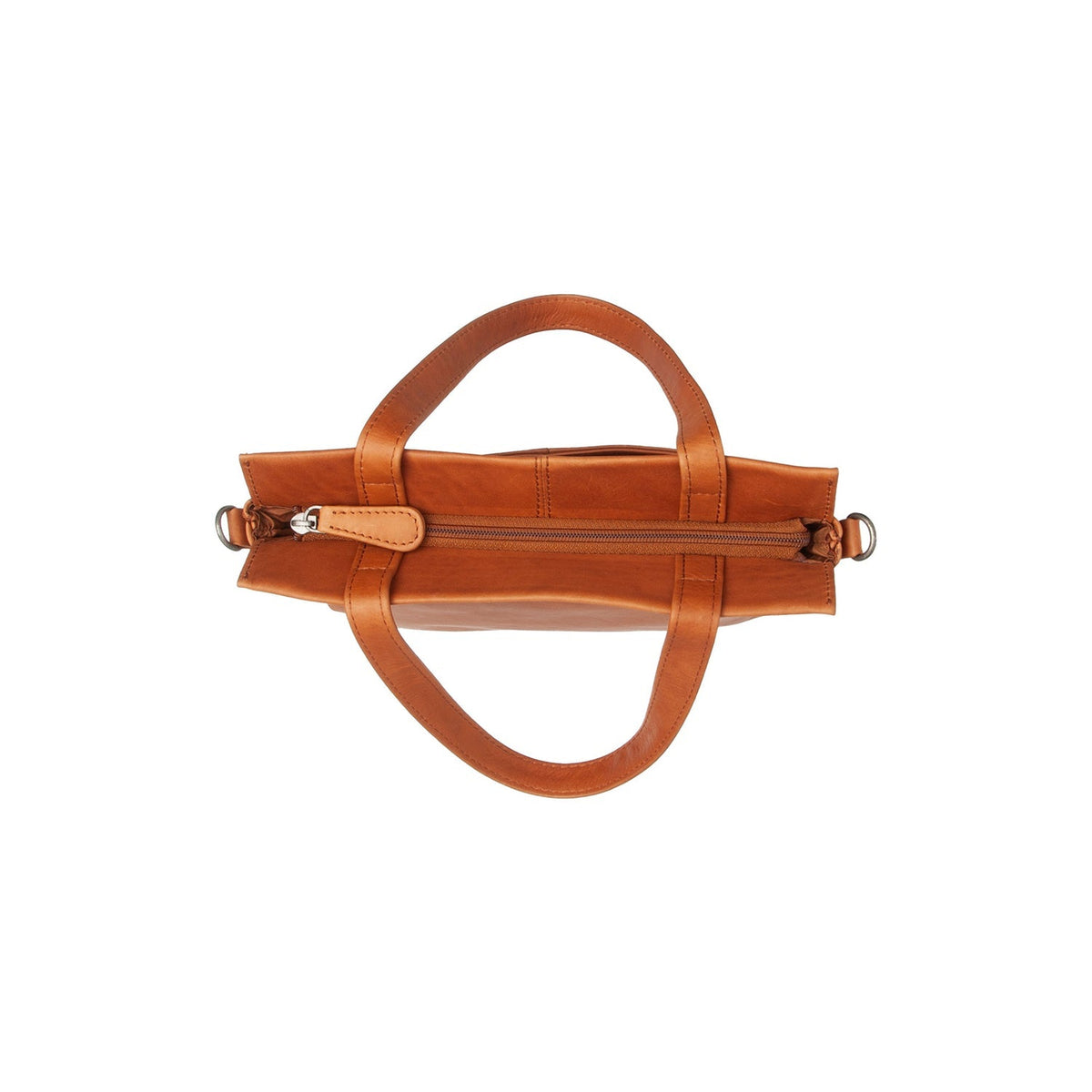 Rivington Full-Grain Leather Handbag for Kvinner - Lateral Side Profile View Showing Sleeve Cut &amp; Athletic Taper Fit