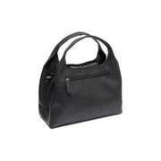 Styled Fit Perspective of Salina Full-Grain Leather Handbag for Kvinner on Model - Natural Daylight Drape