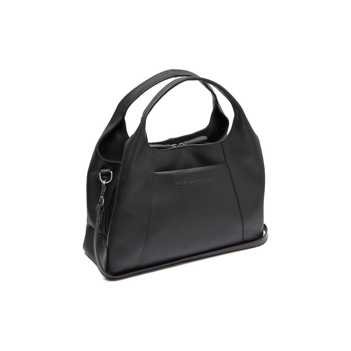 Salina Full-Grain Leather Handbag for Kvinner in Classic 100% Full-Grain Leather - Front Profile View &amp; Tailored Silhouette | Buy Online
