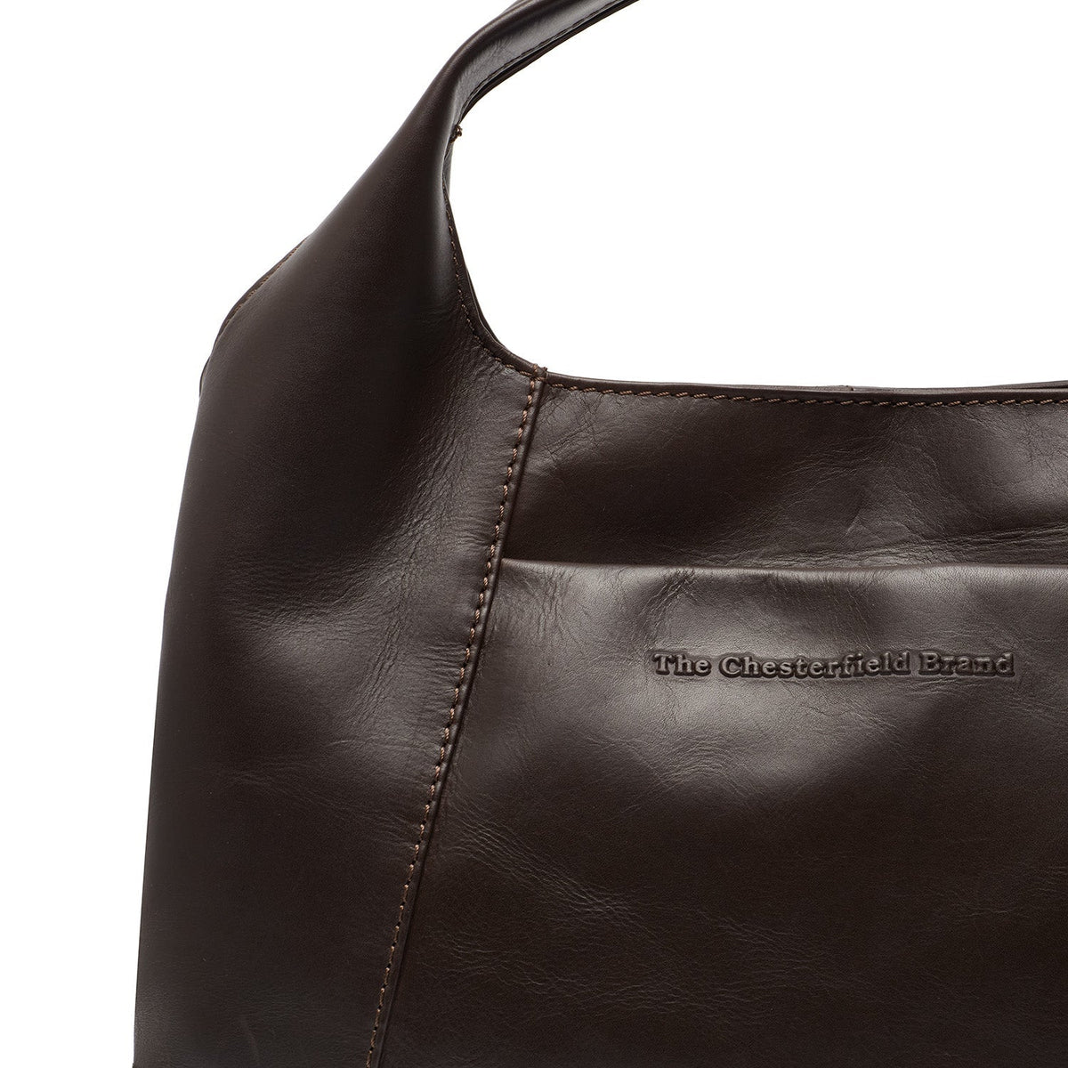 Salina Full-Grain Leather Handbag for Kvinner – alternate product view 2