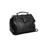 Shaun Full-Grain Leather Handbag for Kvinner in Classic 100% Full-Grain Leather - Front Profile View &amp; Tailored Silhouette | Buy Online