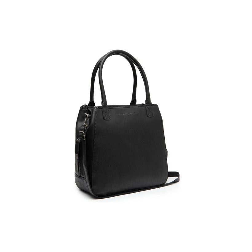 Solvin Full-Grain Leather Handbag for Kvinner