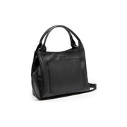 
Tenara Full-Grain Leather Handbag in Classic 100% Full-Grain Leather - Front Profile View & Tailored Silhouette | Buy Online