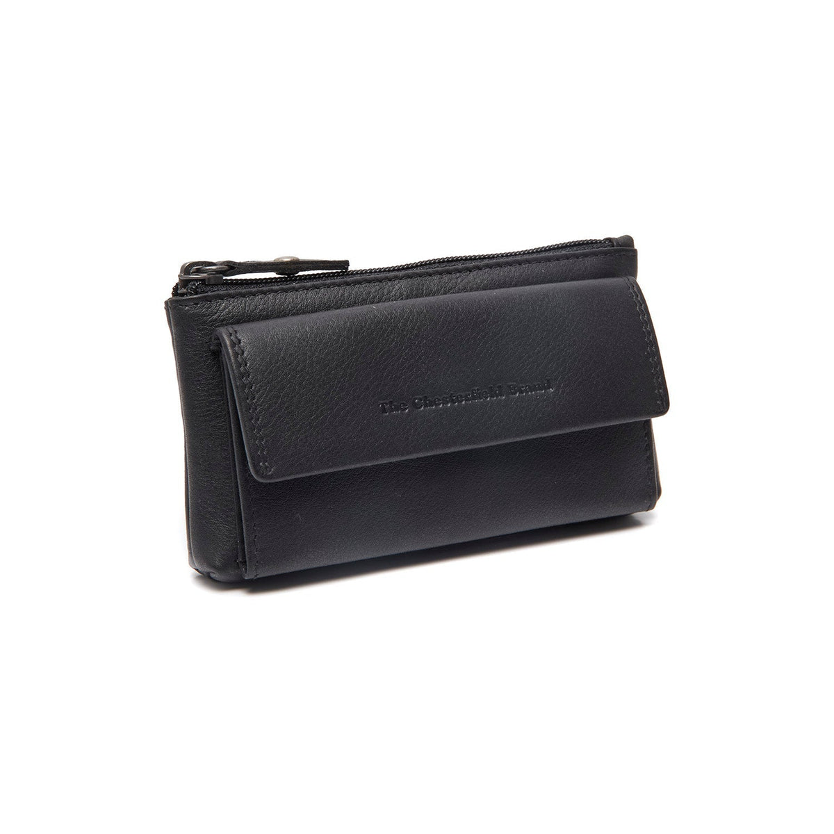 Torano Full-Grain Leather Key Case for Kvinner in Classic 100% Full-Grain Leather - Front Profile View &amp; Tailored Silhouette | Buy Online