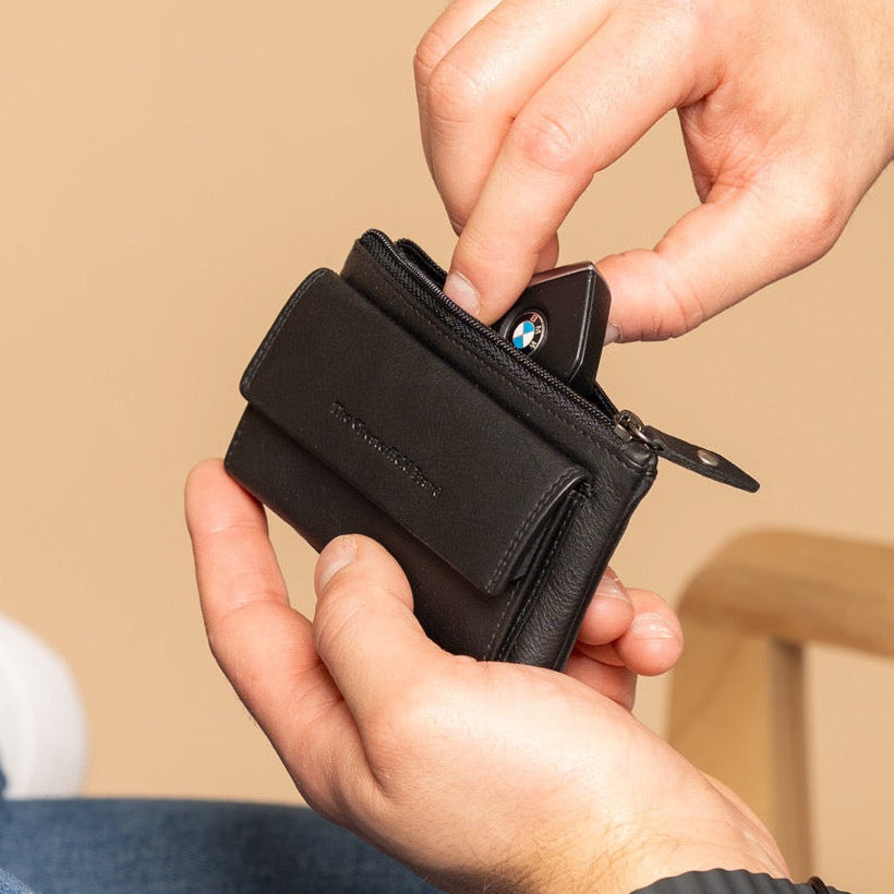 Torano Full-Grain Leather Key Case for Kvinner