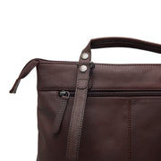 Caldero Full-Grain Leather Laptop Backpack for Kvinner – alternate product view 3