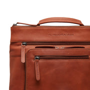 Caldero Full-Grain Leather Laptop Backpack for Kvinner – alternate product view 2