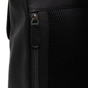 Solid Antique Brass Hardware &amp; Heavy-Duty Dual Zipper Detail on Farrow Full-Grain Leather Laptop Backpack for Kvinner