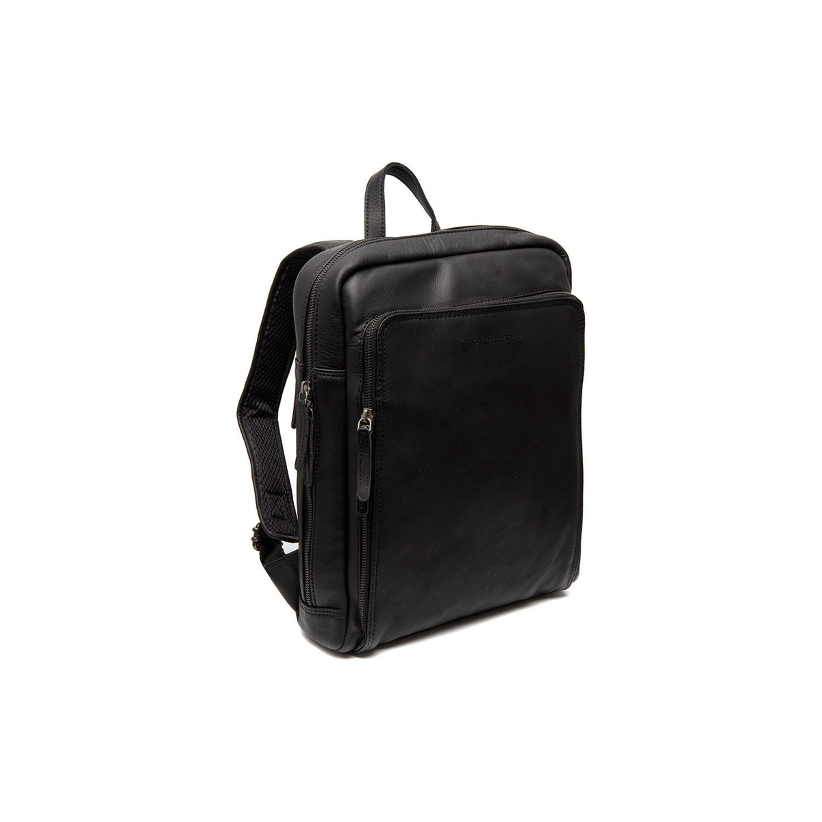 Jasper Full-Grain Leather Laptop Backpack for Kvinner in Classic 100% Full-Grain Leather - Full Exterior Front Profile View | Buy Online