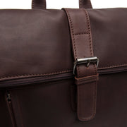 Larsson Full-Grain Leather Laptop Backpack for Kvinner – alternate product view 2