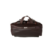 Rich Full-Grain Leather Laptop Backpack for Herre – alternate product view 3