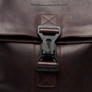 Savona Full-Grain Leather Laptop Backpack for Kvinner – alternate product view 3