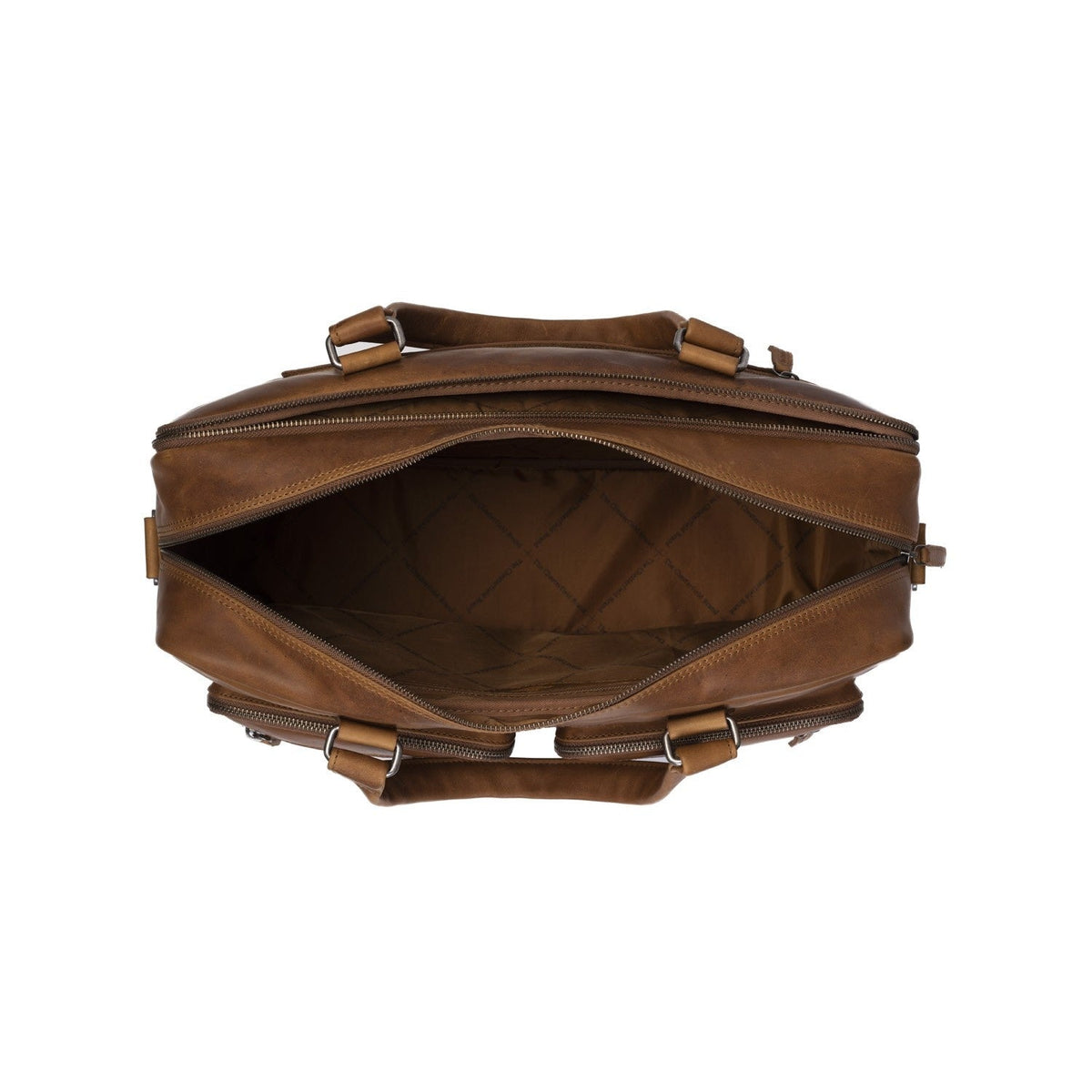 Misha Full-Grain Leather Laptop Bag for Kvinner – alternate product view 3
