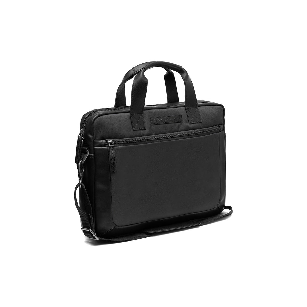 Narvik Full-Grain Leather Laptop Bag for Kvinner in Classic 100% Full-Grain Leather - Full Exterior Front Profile View | Buy Online