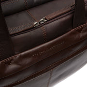Ryan Full-Grain Leather Laptop Bag for Herre – alternate product view 3