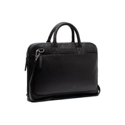 Tilbury Full-Grain Leather Laptop Bag for Kvinner in Classic 100% Full-Grain Leather - Full Exterior Front Profile View | Buy Online