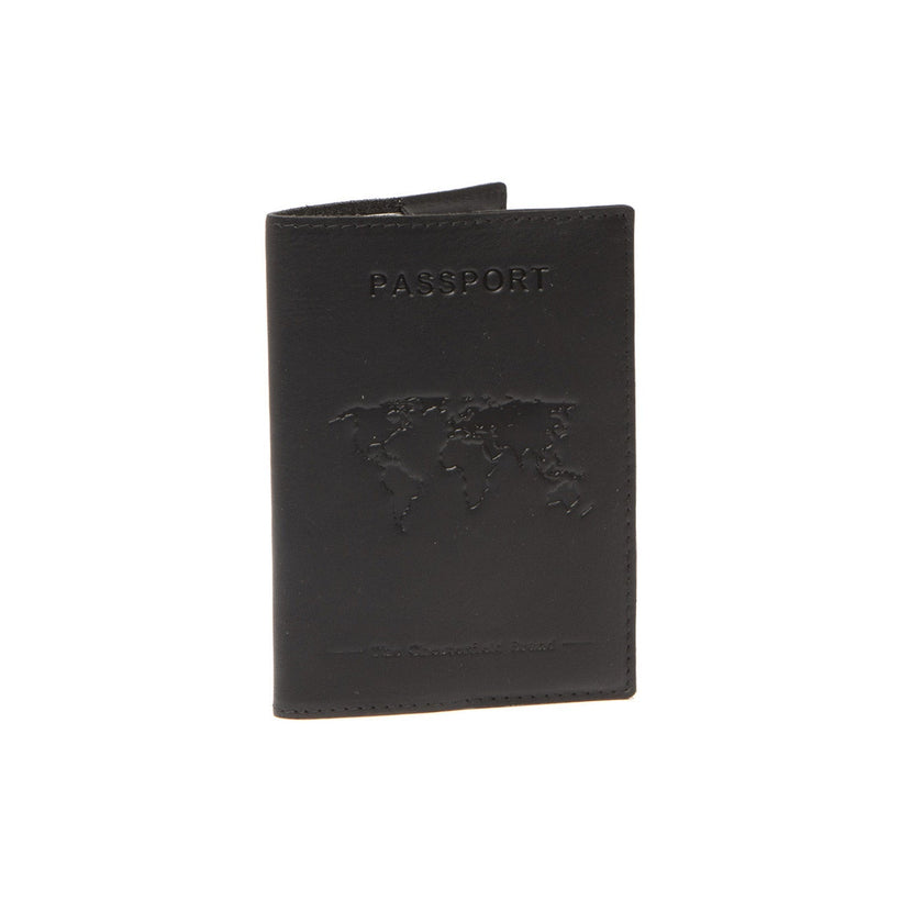 Leather Passport Case for Kvinner
