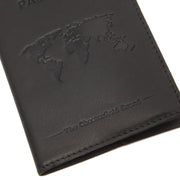 Leather Passport Case for Kvinner - Lateral Side Profile View Showing Sleeve Cut &amp; Athletic Taper Fit