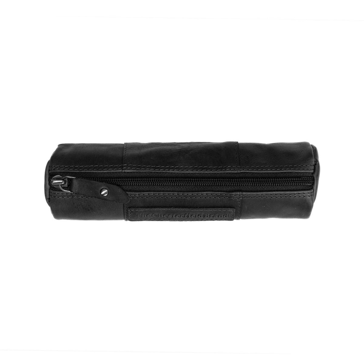 Leather Pencil Case Lea for Kvinner - Lateral Side Profile View Showing Sleeve Cut &amp; Athletic Taper Fit