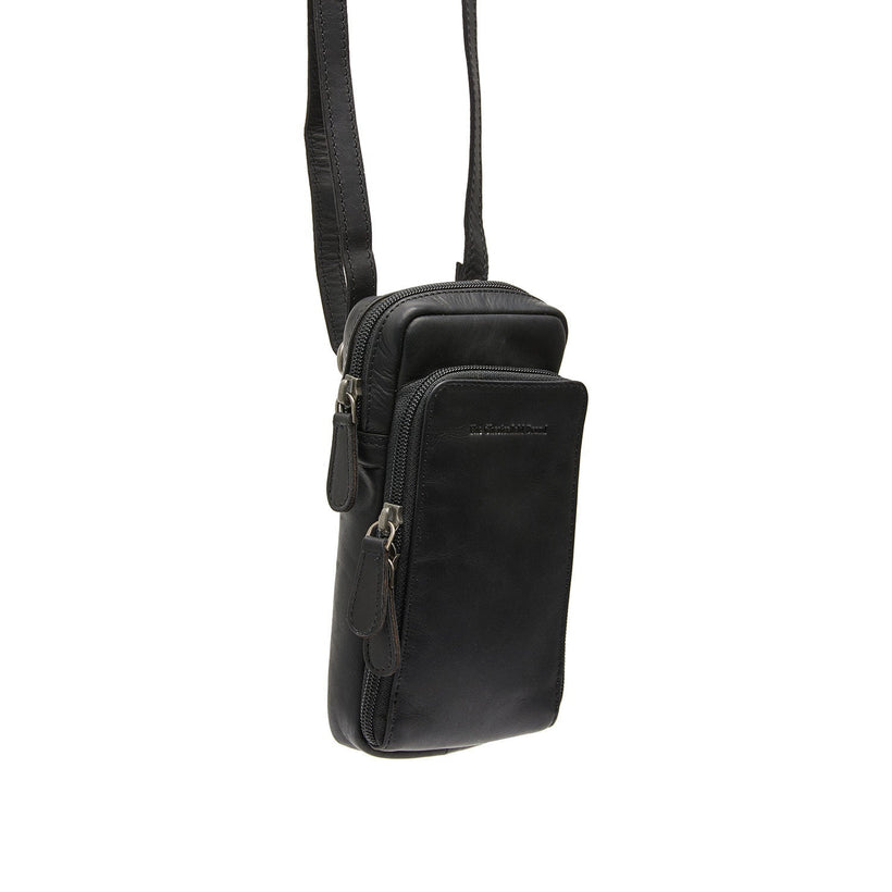 Valdes Full-Grain Leather Phone Bag for Kvinner