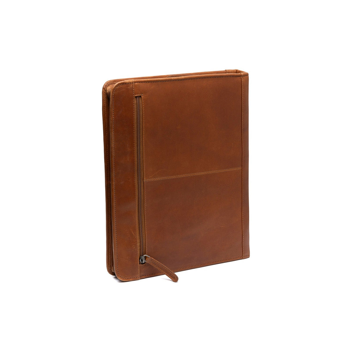 Cognac Leather Portfolio Moreton for Kvinner, detail view 5