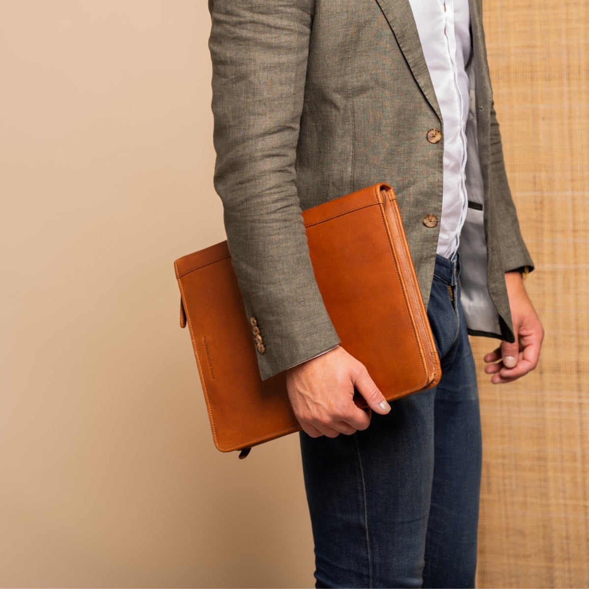 Leather Portfolio Moreton for Kvinner – alternate product view 2