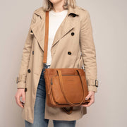 Alicante Full-Grain Leather Shopper for Kvinner – alternate product view 3