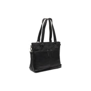 Rome Full-Grain Leather Shopper for Kvinner in Classic 100% Full-Grain Leather - Full Exterior Front Profile View | Buy Online