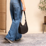 Alexandria Full-Grain Leather Shoulder Bag for Kvinner – alternate product view 3